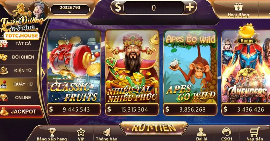 Slot game 8kbet top với biểu tượng jackpot lớn